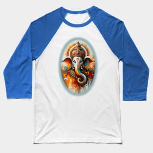 Lord Ganesha Baseball T-Shirt